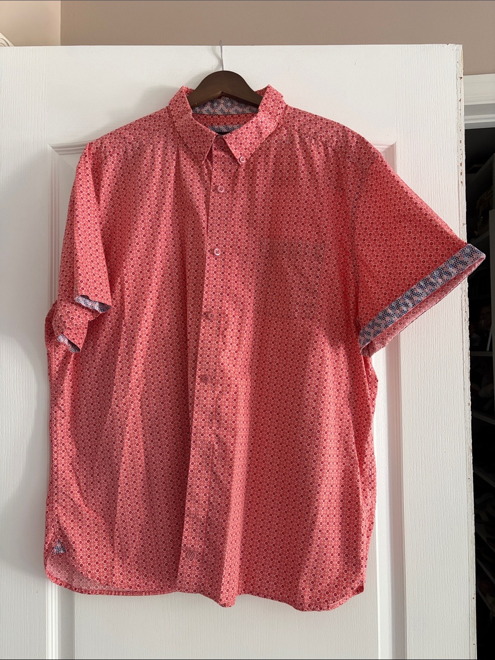 3 Johnston & Murphy Men's Short Sleeve Button-Down Shirts